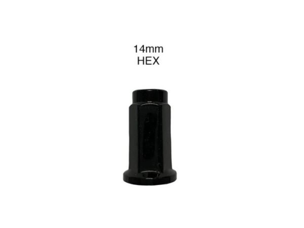 LUG NUT 10MM X 1.25 BLACK