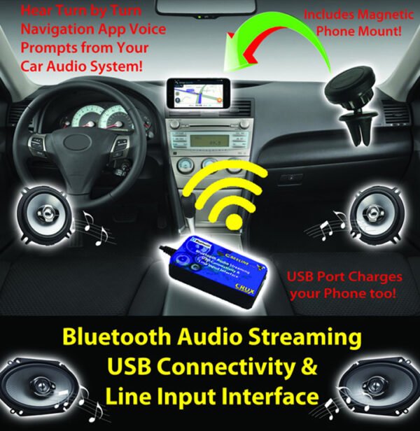 CRUX Bluetooth Interface for Select '98-'11 Toyota Vehicles - Image 2