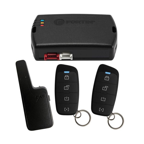 Fortin EVO-ALL Remote Starter for Low-Current Vehicles with Two 4-Button 1-Way Remotes